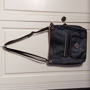 Relic Crossbody Bag Black & Brown